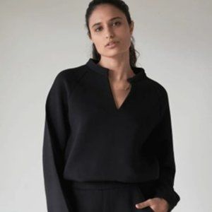 LEZÉ THE LABEL-ATHENA SWEATER - BLACK